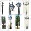 China supplier antique cast iron park lamp posts