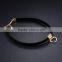 Gothic Choker Necklace For Women Hollow Heart Pendant With Smooth Flannel