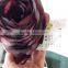 SJ20170006 Purple Artificial Silk Flower Rose Bud