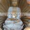garden led light water fountain resin indian buddha statue