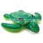 2017 Hot Selling Leasure Giant Pool Float Inflatable Sea Turtle Ride on Ourdoor Swimming Ring And Raft Pool Party Toys