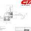 combine harvester gearbox for rice harvester