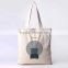 Wholesale recyclable cotton shopping bag/Fashion reusable eco-friendly cotton tote bag cheap cotton bag