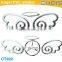 New Car Beauty Product Custom Decal Sticker Car Logo Wings
