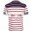 mens fashion comfort color combination plain cotton t shirt