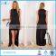 Lancai factory new design pakistani women sleeveless coat style dress