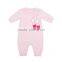 Embroidery Ballet Shoes Newborn Romper Baby Girl Bubble Romper