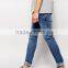 Mens Slim Fit Jeans Acid Wash Denim Jeans Custom Your Own