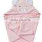 China supplier applique cotton terry swaddle baby blanket organic knitted baby blanket