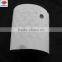 White Hook and loop sticky back adhesive square