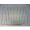 Stainless oven shelf