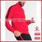 guangzhou shuliqi plain fitted tracksuit custom 100 cotton gym sport tracksuits for men in red