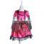 Carnival party pretty princess flower girl dance dress rose princess costume