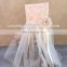 Beatiful Style Wedding Chair Decor Lace Cover Chair