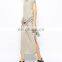 CHEFON Side split long maxi dresses cheap