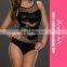Women Sheer Sheen Sequined Sexy Dot Gleaming Teddy Lingerie