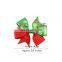 Hot sale Metal Hair Clips christmas bowknot alligator Clips for kids