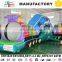 Giant Long Kids inflatable caterpillar tunnel obstacle course playground