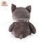 Factory cheap plush sitting cat stuffed toy
