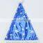 Beautiful & Unique Colorful Shinning Fabric Santa Claus Christmas Hat for Kid Golden Silver Blue Red color with Stars Design