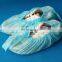 blue waterproof common type Disposable non-woven shoe cover