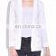 Beautiful white viscose knit shrug for women