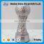 Wholesale silver color plating plastic cup football Trophy for kids