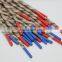 Free sample custom size engraved logo/laser logo metal lace aglet for hoodie/pants/strings