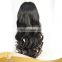 2015 newest top quality brazilian virgin hair bundles u-part wig for young ladies