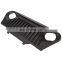 J282 Lantsun Matte Black Front Gladiator Grille Vader Grill w/ Mesh Inserts for 1997-2006 J eep Wrangler TJ