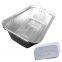 Foil Pans for Cooking, Baking, Storage, Aluminum Pans with Lids（600 ML), Aluminum Disposable Pans for Parties, BBQ, Roasting Pans for Toaster Ovens [100 Pack]