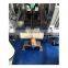 Knurling machine with insertion for aluminum profile