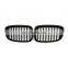1-slat M-per style matte black abs plastic front kidney grille grill mesh for BMW 5 series GT F07 2010+