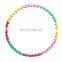 Fitness Exercise Eco-friendly Plastic Weighted Magnet Hula Circle Ring For Children