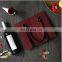 Amazon hot sale hanging felt wine leather bag with handle