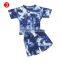 Infant Baby Girls Tie-dye Printed Clothes Sets For 1-5Y Summer Short Sleeve Print Boy T Shirts Tops+Shorts Pants Kids Boy Suits