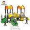 Attractive children outdoor playground plastic big slides  wholesale