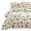 Summer Quilt Cheap Microfiber Yellow Bedspreads Sea Conch Quilt Ocean Theme Quilt Sets