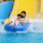Holiday Fiberglass Water Slide Toboganes 65m long Kamilancha for water park