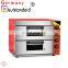 Hot sale Stone Baking Oven Stainless Steel Double Layers Bakery Oven Commercial Kitchen Pizza Oven