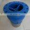 ductile cast iron foot valve with strainer