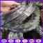 Hot Dip Galvanized Barbed BTO 22 Razor Wire 5-25kg / Roll Packing Weight