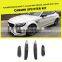 15-17 C-Class Front Bumper Fins Carbon Fiber Canards for Mercedes W205 C63 AMG