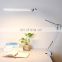 2021 Clip On Table Light Long Arm Clip Office Table Black Table Lamp with Adjustable Arm
