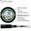 48 core fiber optic cable Outdoor loose tube stranded armoured  GYTA53 10mm fiber optic cable