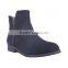 Applied security guard ankle boots latest lady horse riding double zipper low heel boots