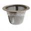 stainless steel coffee filter/tea filter container/teapot mesh filter