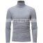 Men's ultra-thin elastic sweater knitted spring and autumn turtleneck