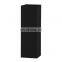Black magnetic closure flip top lid foldable wine bottle gift boxes