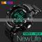 SKMEI Multifunction Men Chronograph Pedometer Pulse Wrist Watch 1180